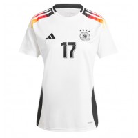 Maglia Calcio Germania Florian Wirtz #17 Prima Divisa Donna Europei 2024 Manica Corta